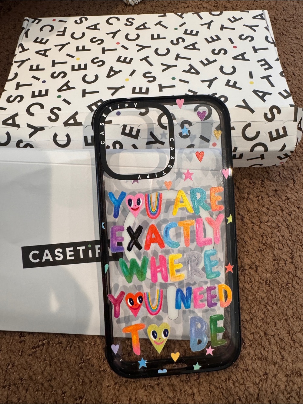 New iphone 16 pro MaxCasetify Phone Case "You Are Exactly Where You Need To Be"